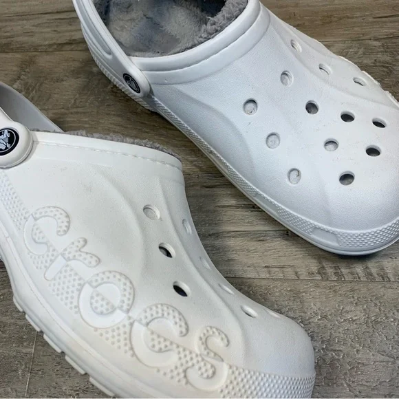 CROCS Classic Clogs Faux Fur Lined Slingback Unisex - Picture 9 of 11